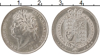 Продать Монеты Великобритания 1 шиллинг 1824 Серебро