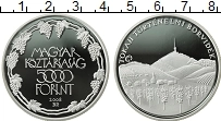 Продать Монеты Венгрия 5000 форинтов 2008 Серебро