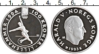 Продать Монеты Норвегия 100 крон 1993 Серебро