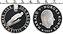 Продать Монеты Норвегия 100 крон 1992 Серебро