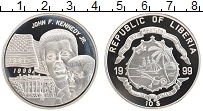 Продать Монеты Либерия 10 долларов 1999 Серебро