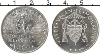Продать Монеты Ватикан 500 лир 0 Серебро