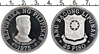 Продать Монеты Филиппины 25 песо 1975 Серебро