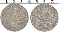 Продать Монеты Бремен 5 марок 1906 Серебро