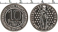 Продать Монеты Франция 10 франков 1987 Серебро
