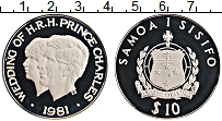 Продать Монеты Самоа 10 долларов 1981 Серебро