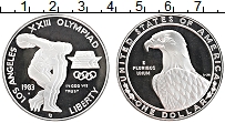 Продать Монеты США 1 доллар 1983 Серебро