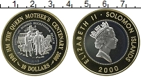 Продать Монеты Соломоновы острова 10 долларов 2000 Серебро