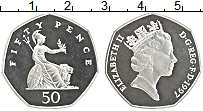 Продать Монеты Великобритания 50 пенсов 1997 Серебро