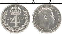 Продать Монеты Великобритания 4 пенса 1904 Серебро
