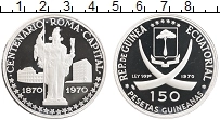 Продать Монеты Экваториальная Гвинея 150 песет 1970 Серебро