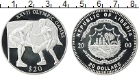 Продать Монеты Либерия 20 долларов 2000 Серебро