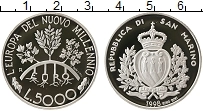 Продать Монеты Сан-Марино 5000 лир 1998 Серебро