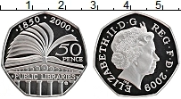 Продать Монеты Великобритания 50 пенсов 2000 Медно-никель