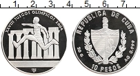 Продать Монеты Куба 10 песо 2002 Серебро