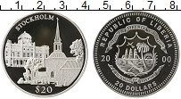Продать Монеты Либерия 20 долларов 2000 Серебро
