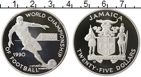 Продать Монеты Ямайка 25 долларов 1990 Серебро