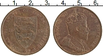 Продать Монеты Остров Джерси 1/12 шиллинга 1909 Медь