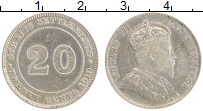 Продать Монеты Стрейтс-Сеттльмент 20 центов 1902 Серебро