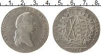 Продать Монеты Саксония 1 талер 1779 Серебро