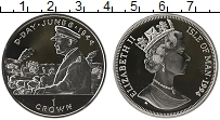 Продать Монеты Остров Мэн 1 крона 1994 Серебро