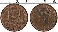 Продать Монеты Остров Джерси 1/12 шиллинга 1945 Медь