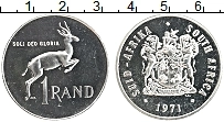 Продать Монеты ЮАР 1 ранд 1980 Серебро