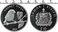 Продать Монеты Самоа 10 долларов 2003 Серебро