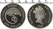 Продать Монеты Новая Зеландия 1 доллар 1987 Серебро