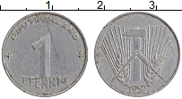 Продать Монеты ГДР 1 пфенниг 1953 Алюминий