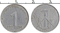 Продать Монеты ГДР 1 пфенниг 1953 Алюминий