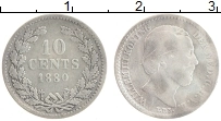 Продать Монеты Нидерланды 10 центов 1879 Медь