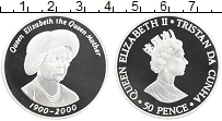 Продать Монеты Тристан-да-Кунья 50 пенсов 2000 Серебро