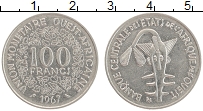 Продать Монеты Западно-Африканский Союз 100 франков 2002 Никель