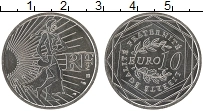 Продать Монеты Франция 10 евро 2009 Серебро
