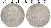 Продать Монеты Саксен-Майнинген 5 марок 1908 Серебро