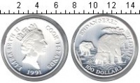 Продать Монеты Острова Кука 100 долларов 1991 Серебро