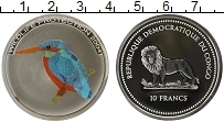 Продать Монеты Конго 10 франков 2004 Серебро