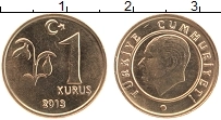 Продать Монеты Турция 1 куруш 2009 