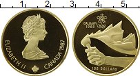Продать Монеты Канада 100 долларов 1987 Золото