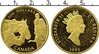 Продать Монеты Канада 200 долларов 1993 Золото