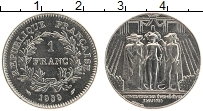 Продать Монеты Франция 1 франк 1989 Медно-никель