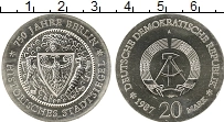 Продать Монеты ГДР 20 марок 1987 Серебро
