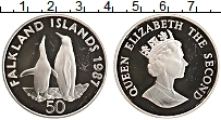 Продать Монеты Фолклендские острова 50 пенсов 1987 Серебро