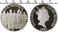Продать Монеты Острова Кука 50 долларов 1997 Серебро