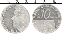 Продать Монеты Нидерланды 10 гульденов 1995 Серебро