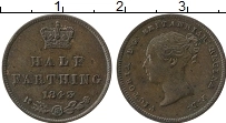 Продать Монеты Великобритания 1/2 фартинга 1843 Медь
