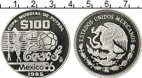 Продать Монеты Мексика 100 песо 1985 Серебро