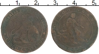Продать Монеты Испания 5 сентаво 1870 Медь