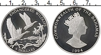 Продать Монеты Багамские острова 5 долларов 1994 Серебро